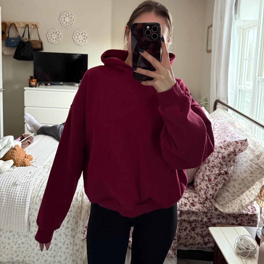 Garage Deep Red Hoodie